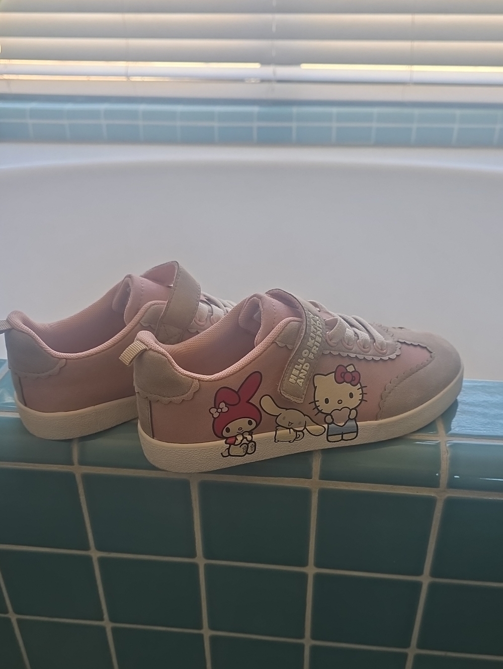 Hello Kitty x My Melody Pink Kids Sneakers